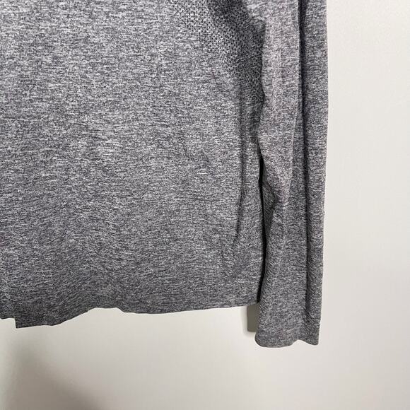 Lululemon Mens Small S Heather Gray Metal Vent Tech Long Sleeve Crew Neck Raglan - Picture 4 of 7